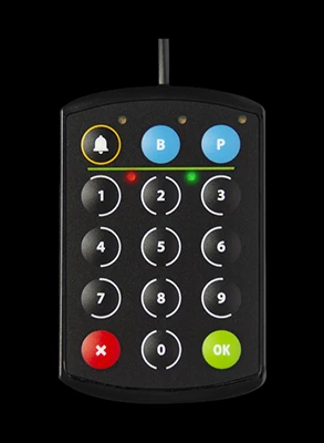 Driver ID keypad