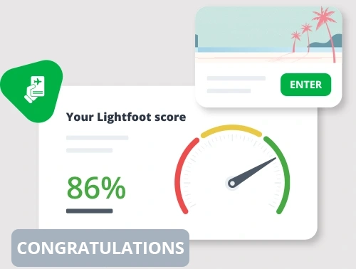 Your Lightfoot score