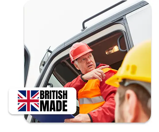 Proudly made in Britain