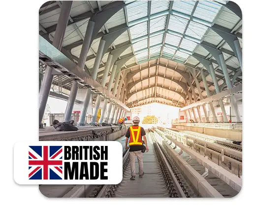 Proudly made in Britain